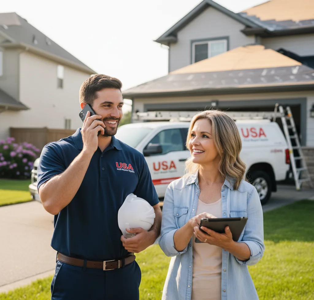 USA Roof Repair Experts customer support in Gardnerville